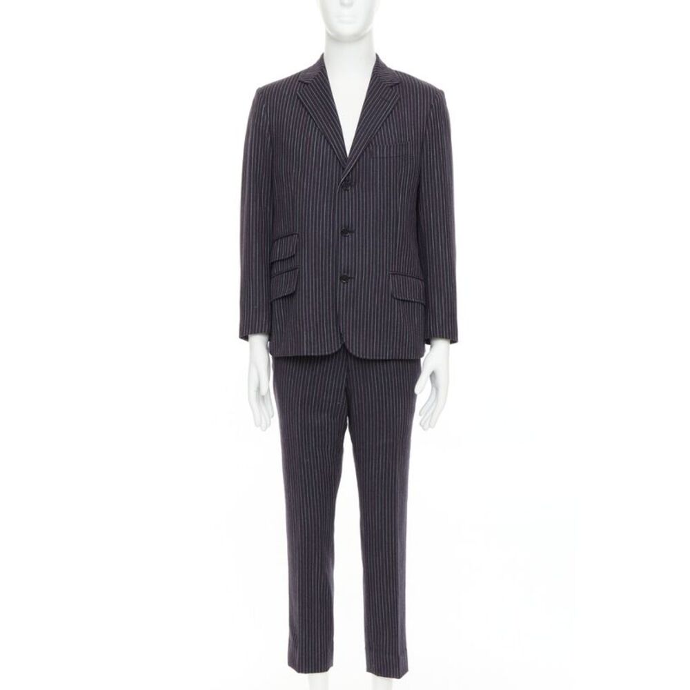 Etro Wool Cashmere Blazer Pants Set